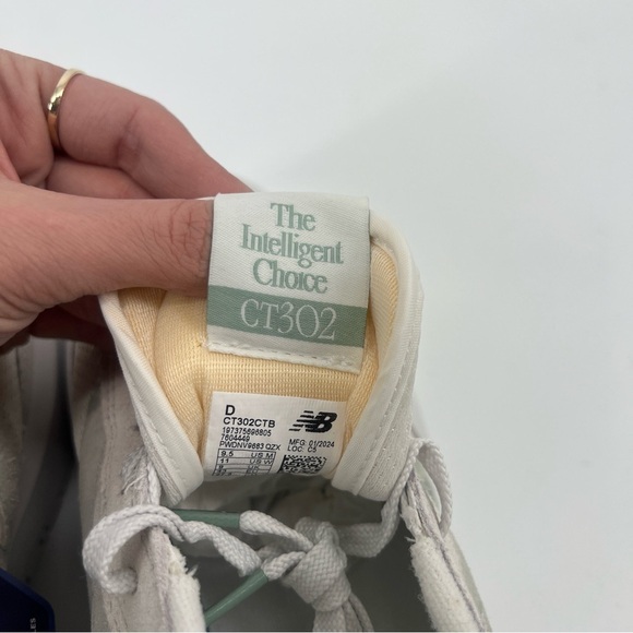 New Balance CT302 White Green Calssic Tie Dye Suede Upper Lace Up Sneakers 11 - Picture 11 of 14